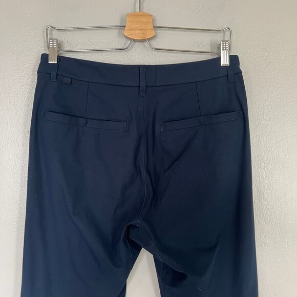 Lululemon Commission Slim Fit Pants Men's Size 30 Warpstreme True Navy Blue ABC - Picture 7 of 11